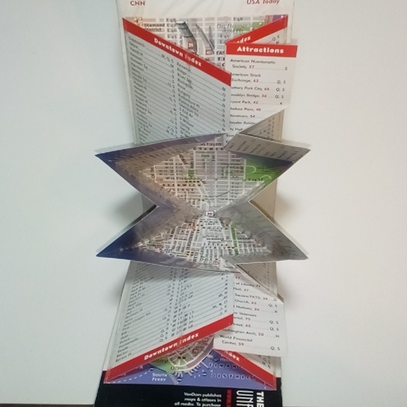 2/$20 VanDam Manhattan Unfolds Downtown Edition ©2004 644736271848 9781932527186 - Picture 6 of 10